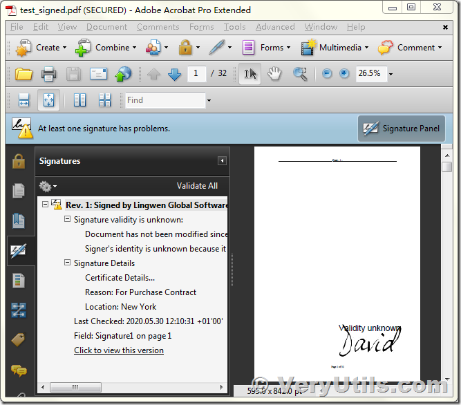 resizing signature on pdf reader pro free