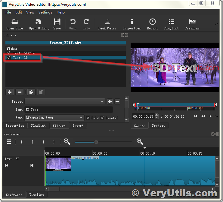 visual watermark for video torrent