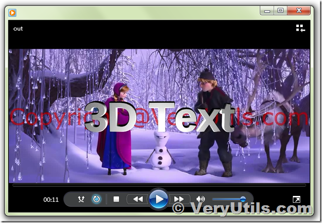How to convert video to animated GIF with VeryUtils Video Editor software  [High Quality]?
