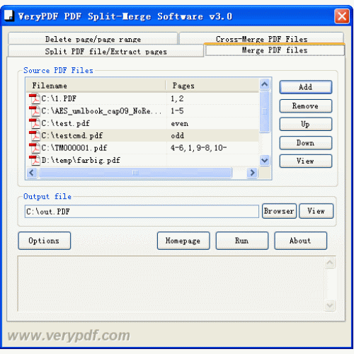 Pdf merge split linux