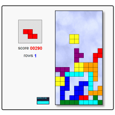 Online HTML5 Javascript Tetris
