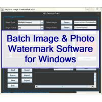 Image Watermark Software