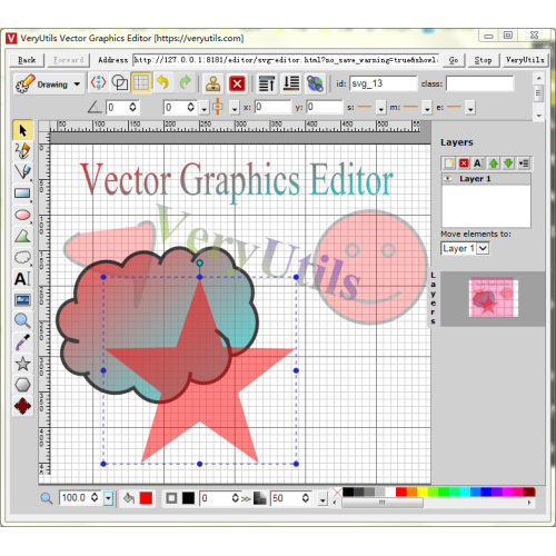 Download Vector Graphics Editor is a best tool for editing SVG and ...