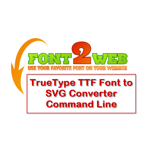 Download Truetype Ttf Font To Svg Converter Command Line Is A Software That Can Convert A Single Character In A Truetype Ttf Font File Into The Svg File Format