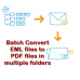EML to PDF Converter (GUI + Command Line)