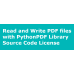 PythonPDF Library Source Code License