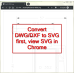 DWG to SVG Converter Command Line