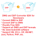 DWG and DXF Converter SDK for Developers Royalty Free