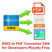 DWG to PDF Converter SDK for Developers Royalty Free