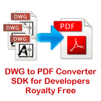 DWG to PDF Converter SDK for Developers Royalty Free