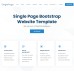 SinglePage - HTML5 Multipurpose Bootstrap Single Page Template