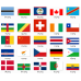 Flags of countries in the world