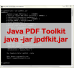 Java PDF Toolkit (jpdfkit)