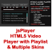 jsPlayer -- HTML5 Video Player with Playlist & Multiple Skins