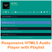 Responsive HTML5 Audio Player with Playlist