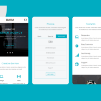Bara - Creative Mobile Template