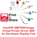 EMF/PDF/Image Virtual Printer Driver SDK for Developer Royalty Free