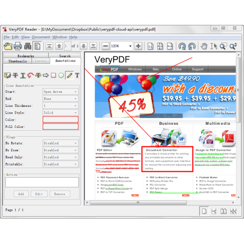 VeryUtils Free Java PDF Reader 2.7 full