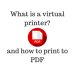 PDF Virtual Printer Based on Postscript Printer Driver