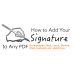VeryPDF PDF Signer Cloud Service