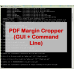 PDF Margin Cropper (GUI + Command Line)