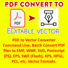 PDF to Vector Converter Command Line