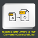 Metafile (EMF, WMF) to PDF Converter Command Line