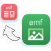 Metafile (EMF, WMF) to PDF Converter Command Line