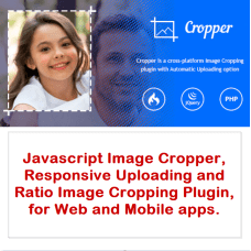 Javascript Image Cropper, Responsive Uploading and Ratio Cropping Plugin