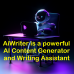 AiWriter: The Ultimate AI Content Generator and Writing Assistant