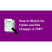 PHP Folder Watcher