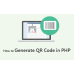PHP QR Code Generator