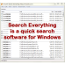 Search Everything Software